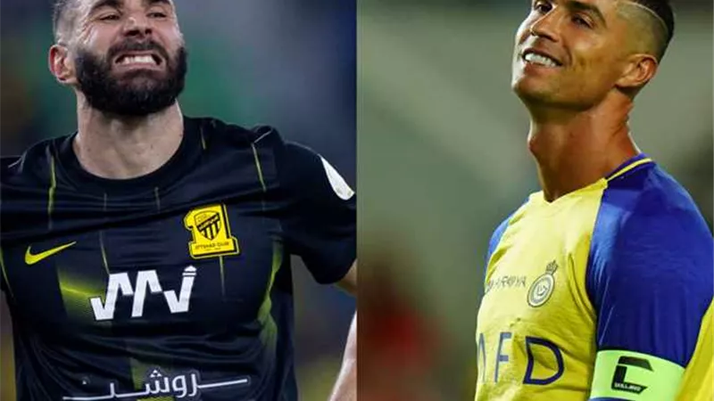 بنزيما ضد رونالدو .. موعد الكلاسيكو السعودى بين الاتحاد والنصر