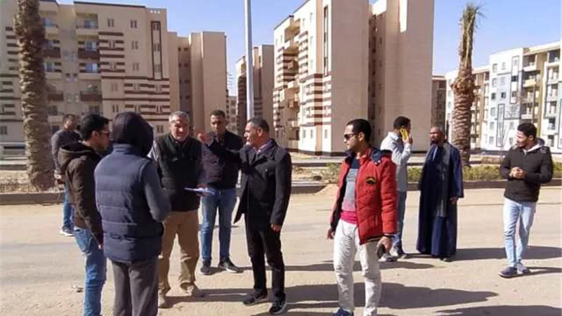 رئيس جهاز حدائق العاصمة تتفقد أهم المشروعات السكنية والخدمية صور