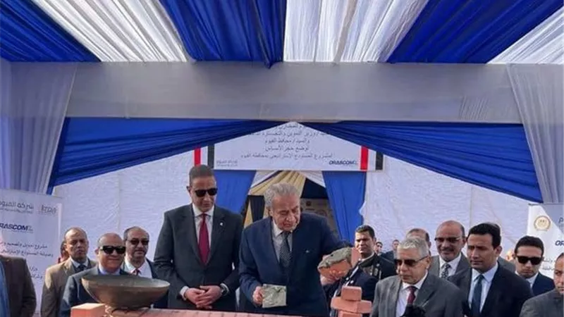 مصيلحي يدشن مرحلة جديدة لإنشاء مخزن إستراتيجي للمنتجات الغذائية