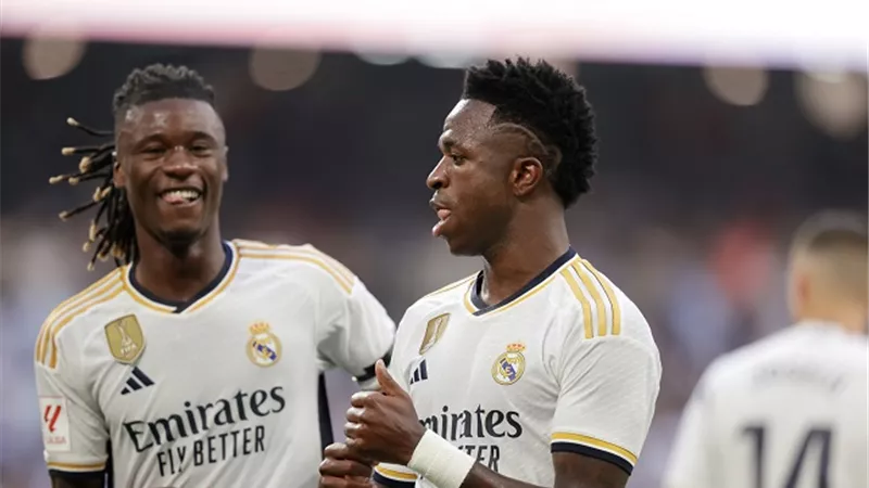 ريال مدريد يتلقى دفعة قوية بشأن الثنائي فينيسيوس وكامافينجا