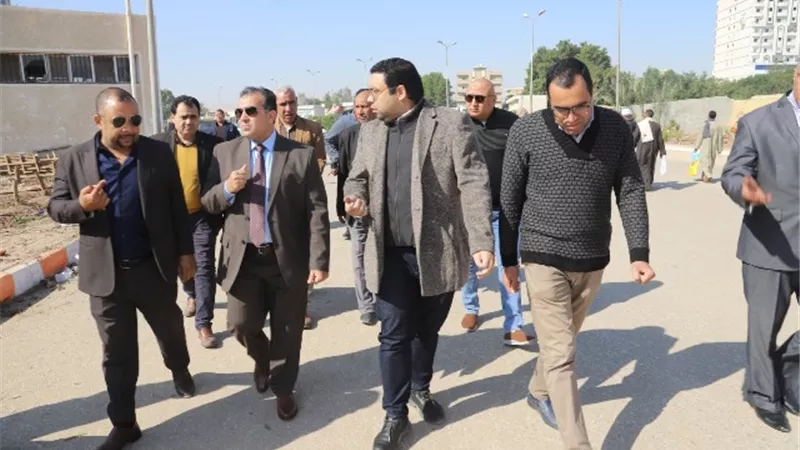رئيس جامعة جنوب الوادي يجرى جولة تفقدية بالمستشفيات الجامعية