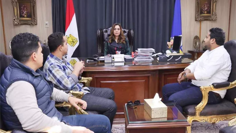 محافظ دمياط تستقبل وفد التحالف الوطنى للعمل الأهلى التنموى