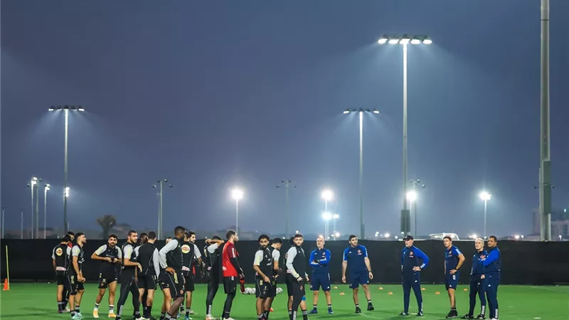 السوبر المصري.. الأهلي ينهي مرانه استعدادًا لمباراة فيوتشر