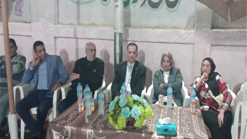 وفد وزارة الشباب والرياضة يتفقد مركز تدريب 