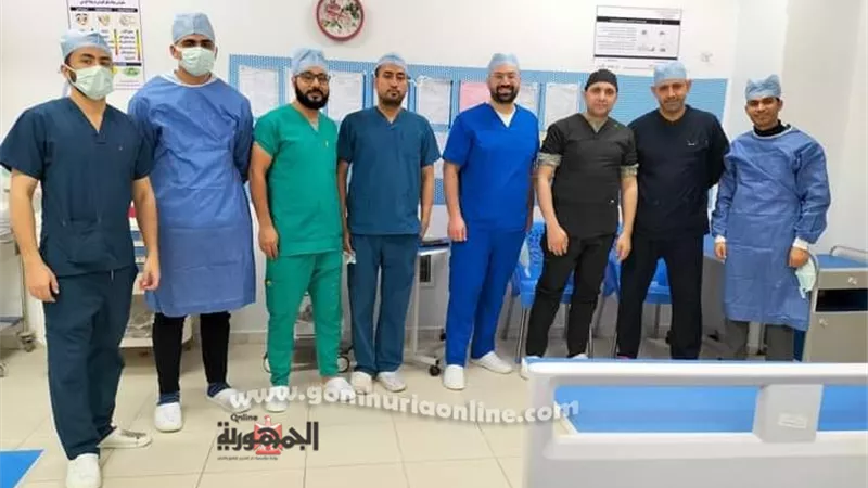 للمرة الثالثة..إجراء جراحة إنزلاق غضروفي بمستشفى دمياط العام
