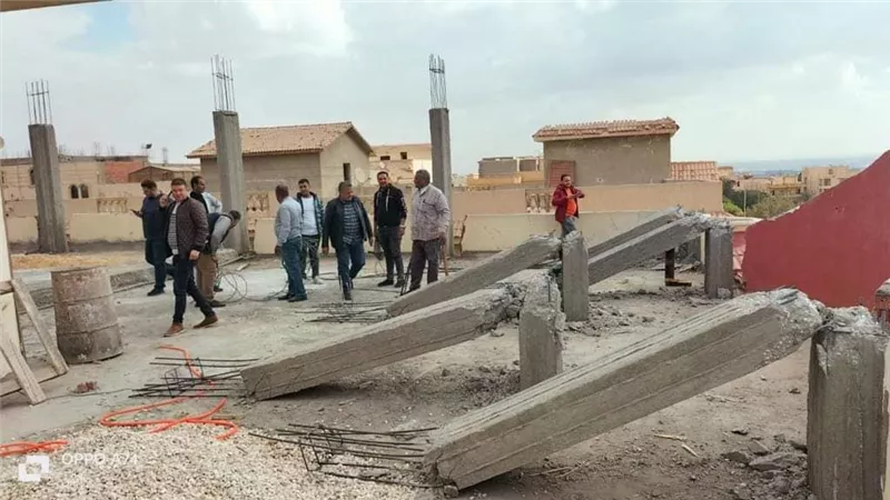 إزالات فورية.. جهازمدينة العبور يتصدي بحزم لمخالفات البناء