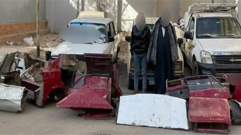 تفاصيل سرقة سيارة بالإسماعيلية: الحرامي قطعها وباعها خردة