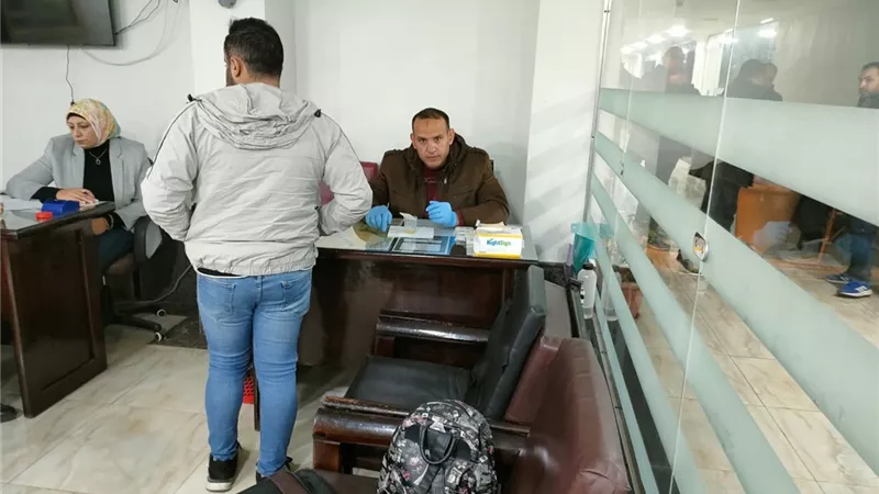 لجان لاجراء تحاليل المخدرات بالدقهلية