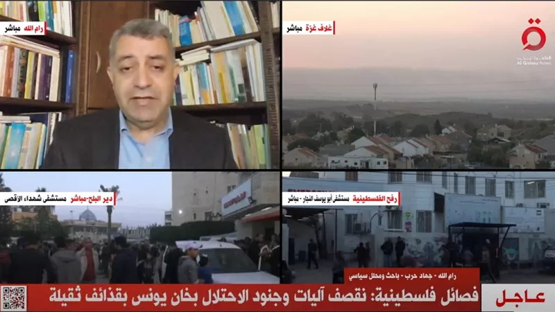 فصائل فلسطينية:نقصف آليات وجنود الاحتلال في خان يونس بقذائف ثقيلة