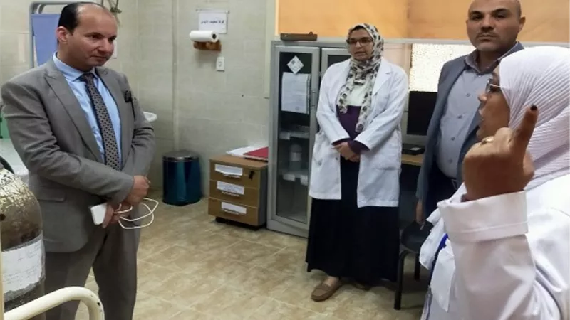 وكيل صحة القليوبية يحيل أطباء وعاملين بمركز طبي الترفيهي للتحقيق