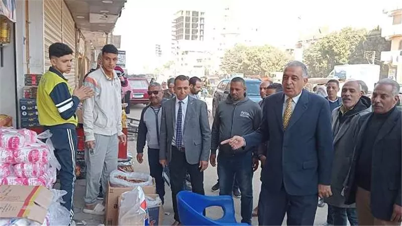 متابعة ميدانية لمبادرة خفض أسعار السلع الغذائية ببنى مزار