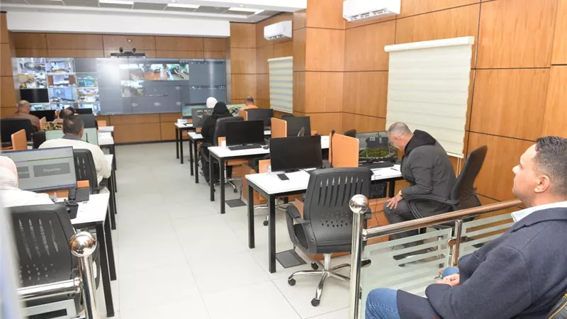 متابعه كسح وشفط مياه الامطار بالدقهلية