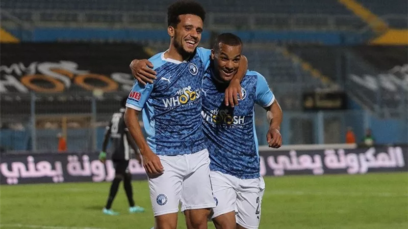 مصطفي فتحي يتعادل لبيراميدز أمام سيراميكا بالسوبر المصري