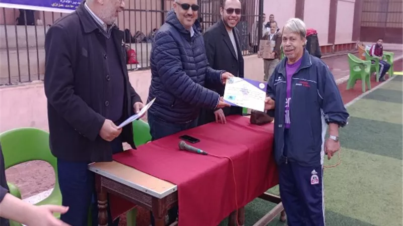 الصبروط يشهد المهرجان الختامى لمشروع spirt sport academy بنادى شباب طوخ