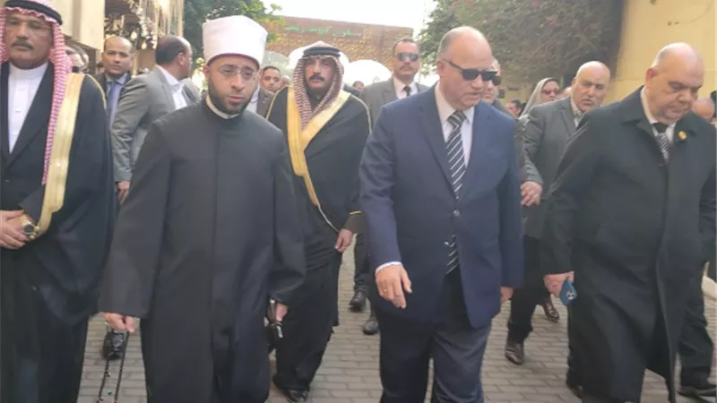 الأزهري يشارك في افتتاح شارع الأشراف ومزارات آل البيت