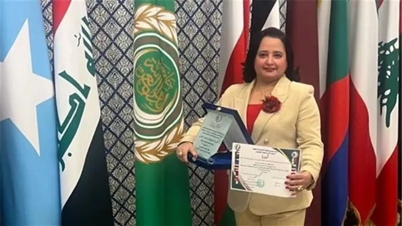 استاذ بجامعة عين شمس تفوز بجائزة الاتحاد العربي للتنمية المستدامة