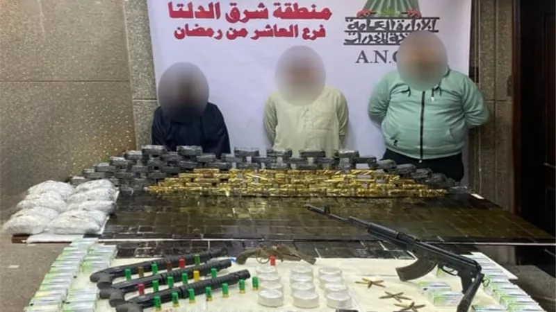 بينهم سيدة .. ضبط 4 تجار كيف وبحوزتهم 