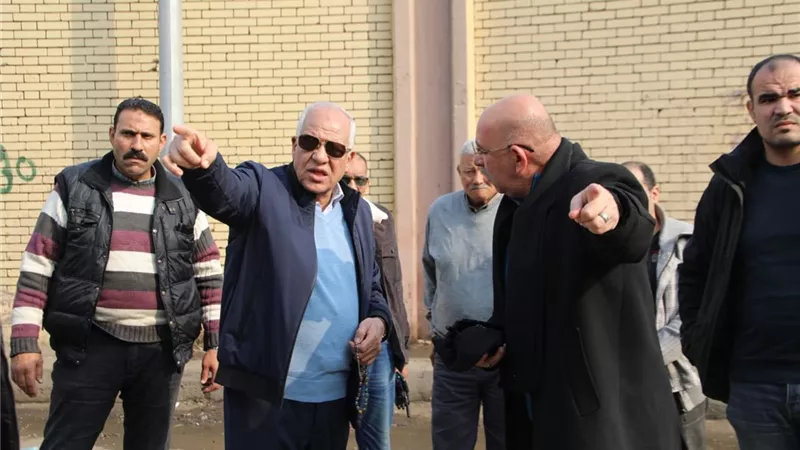 محافظ الجيزة يتفقد محطة قطارات الصعيد ببشتيل ..صور