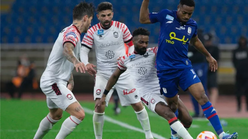 شاهد .. أهداف مواجهة الرائد وأبها بالدورى السعودى