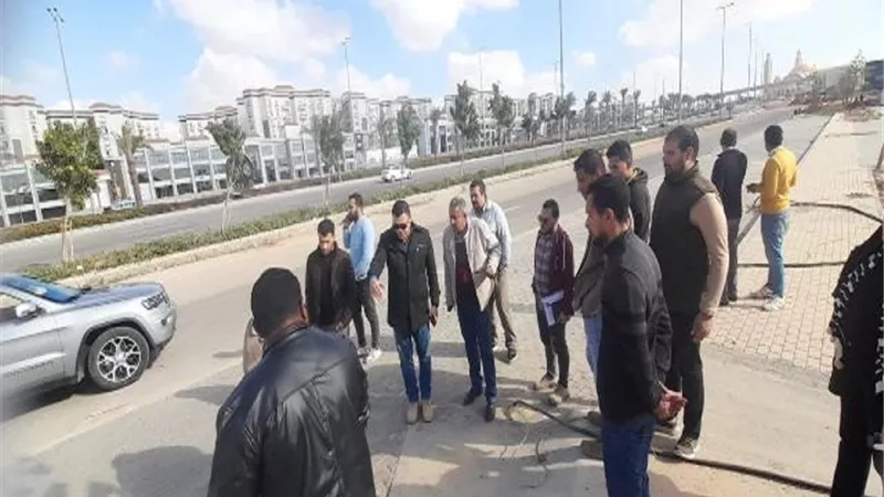 جولات تفقدية لرئيس جهاز العاصمة الإدارية بالطرق والميادين