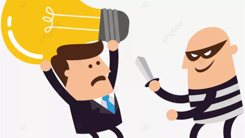 سرقة الأفكار والإبداع أعتداء علي حقوق الآخرين