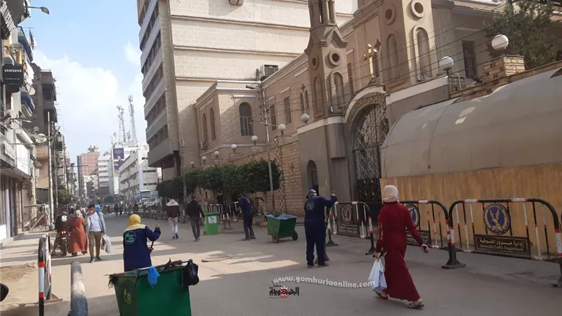 المنوفية تتجمل إستعداداً لاحتفالات رأس السنة وعيد الميلاد المجيد