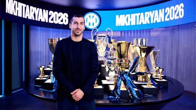 إنتر ميلان يعلن تجديد عقد مخيتاريان حتى عام 2026