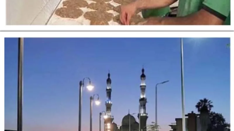 كورنيش الشرقية يتزين فى ليلة رأس السنة