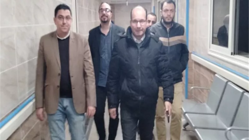 وكيل الصحة بالقليوبية يتفقد مستشفي القناطر الخيرية العام مساء أمس