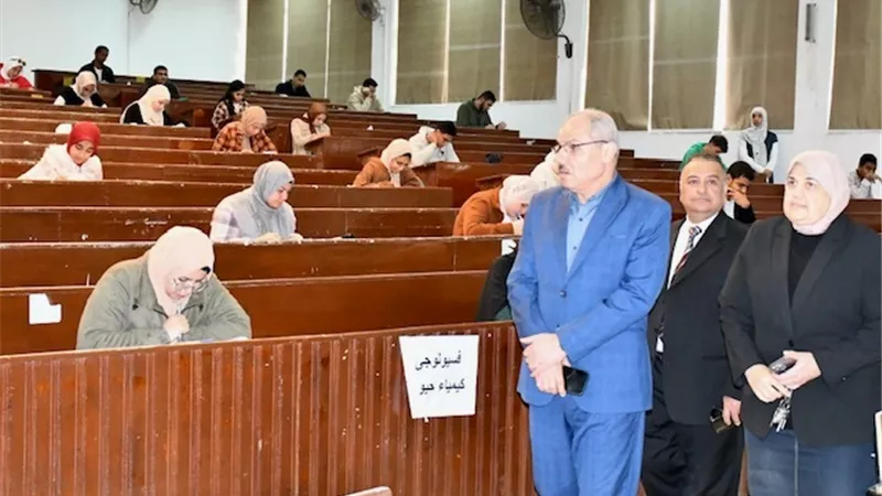 44 ألف و213 طالب وطالبة يؤدون الامتحانات ب18 كلية ومعهد السويس