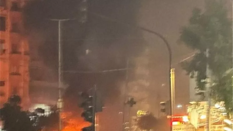 انفجار قوي يهز ضاحية بيروت الجنوبية