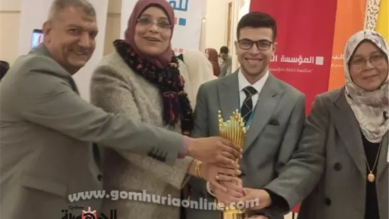 طالب دمياط أول الجمهورية في مسابقة المشروع القومي للقراءة