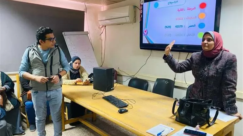 قطاع السكان و تنظيم الاسرة لقاء بمديرية الصحة بسوهاج