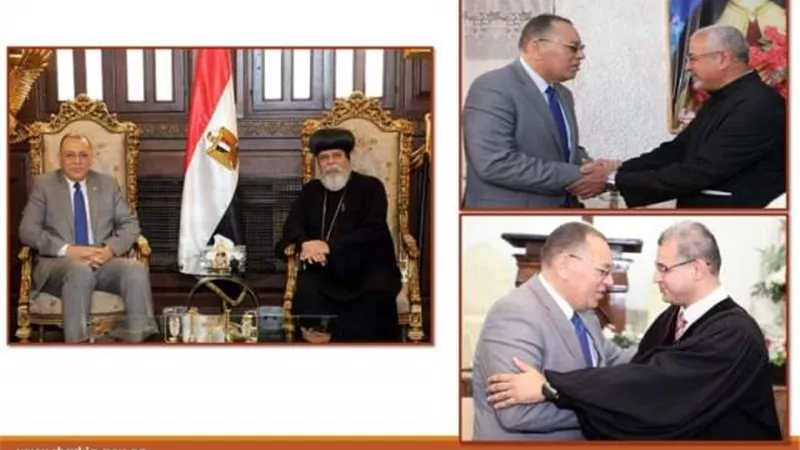 محافظ الشرقية يُهنئ الأخوة المسيحيين بعيد الميلاد المجيد