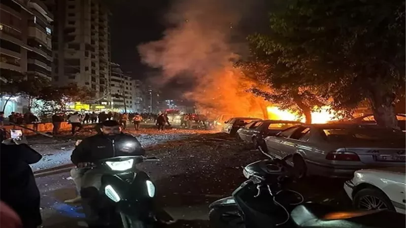 في تطوير خطير.. إسرائيل تقصف ضاحية بيروت الجنوبية