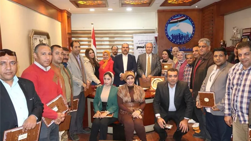 مستقبل وطن الشرقية يكرم أمناء الإعلام بالمراكز والمدن