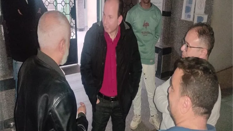 وكيل وزارة الصحة بالقليوبية يتفقد مستشفي حميات بنها.. ليلاً