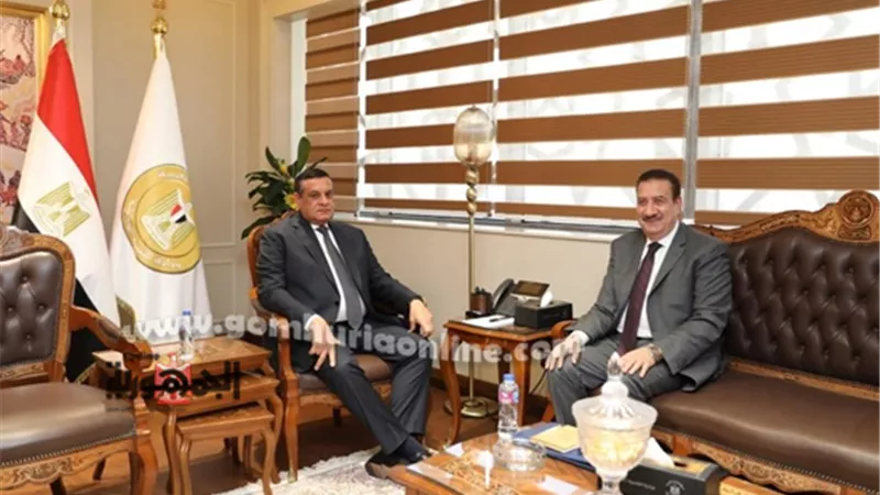 تفاصيل لقاء وزير التنمية المحلية بمحافظ المنوفية