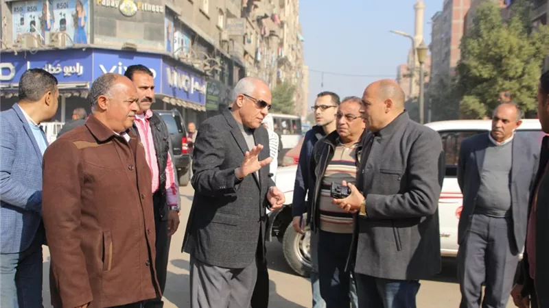 محافظ الجيزة في جولة بامبابة والمنيرة الغربية والعجوزة