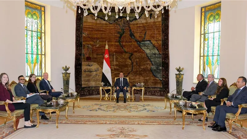 فرحات: لقاء الرئيس السيسي بوفد الكونجرس يندرج ضمن فئة اللقاءات شديدة الأهمية