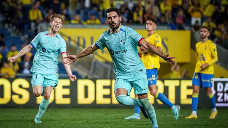 الدورى الإسبانى .. برشلونة يهزم لاس بالماس فى الوقت القاتل - شاهد
