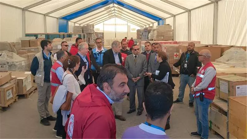 محافظ شمال سيناء يستقبل وفد من الكونجرس الأمريكى