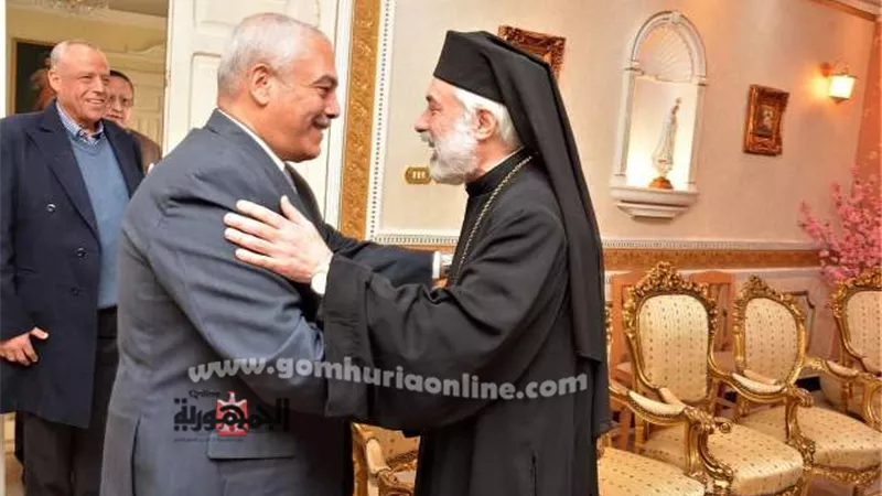 الأنبا باسيليوس يستقبل وفد مشيخة الأزهر ووفد التحالف الوطني