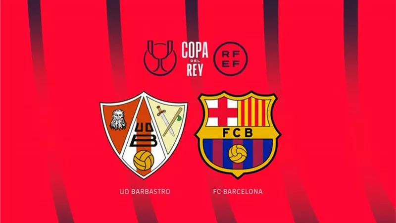 موعد مباراة برشلونة وبارباسترو بكأس ملك إسبانيا.. والقناة الناقلة