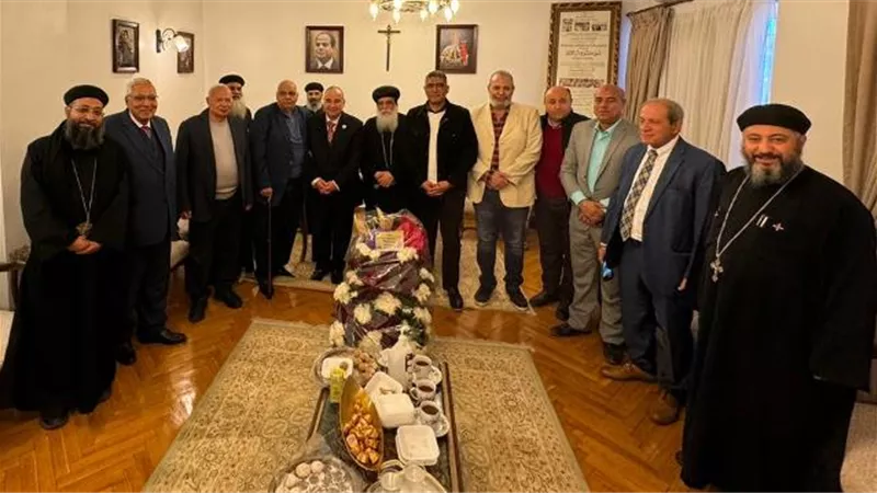 قيادات جهاز 6 أكتوبر تقدم التهنئة للأخوة المسيحيين بعيد الميلاد