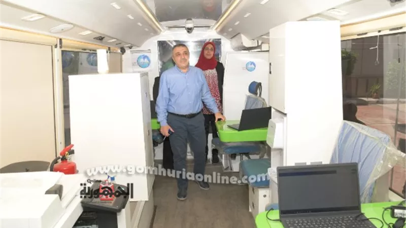 مياه دمياط تطلق سيارات لخدمة المواطنين بشوارع المدن