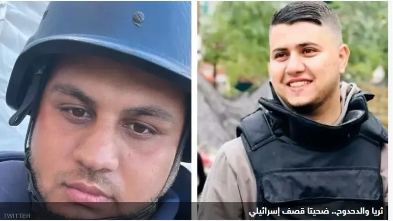 مقتل صحفيين داخل سيارة في قصف إسرائيلي على قطاع غزة بينهم نجل وائل الدحدوح