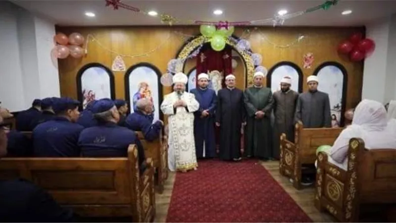 مراكز الإصلاح والتأهيل تستقبل رجال الدين المسيحي لمشاركة النزلاء الأقباط الاحتفال بعيد الميلاد
