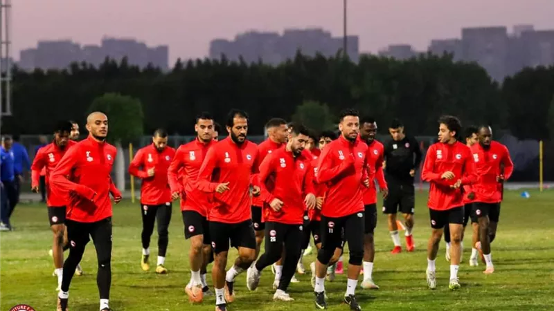 فيوتشر يختتم تدريباته إستعداداً لمواجهة الإتحاد في الدوري