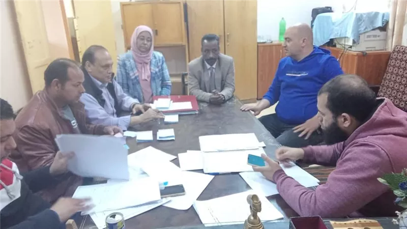 لجنة الحوكمه تزور مديرية الشباب ببنى سويف